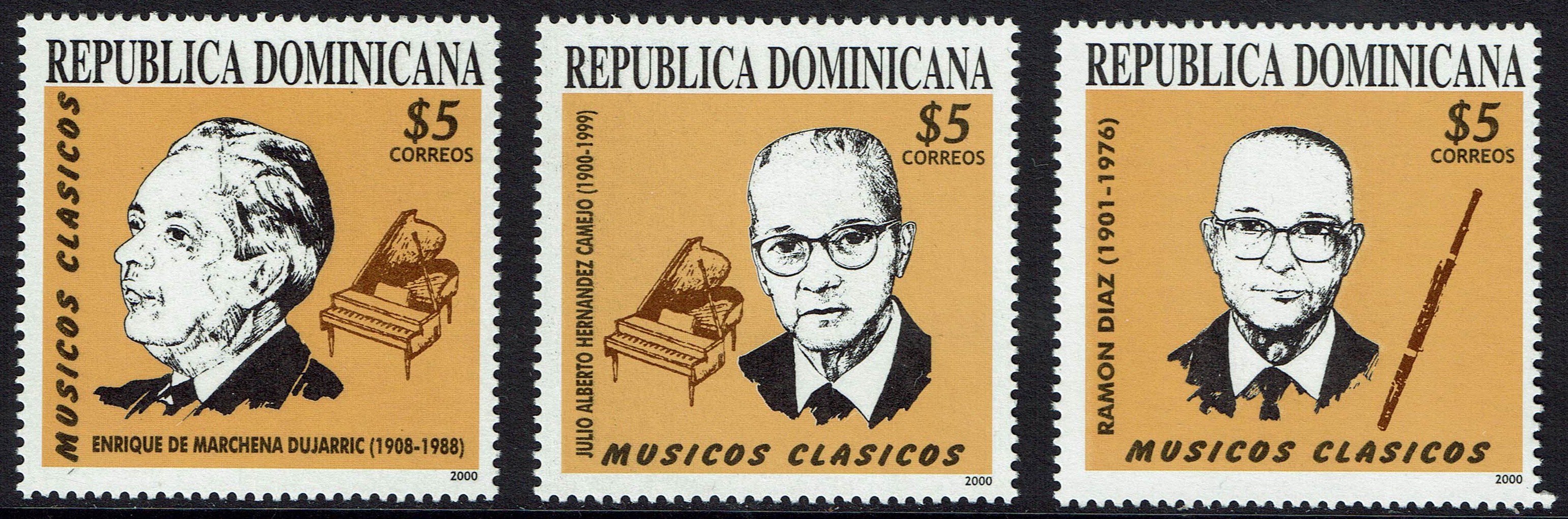 Dominican Republic SG 2168-70